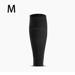Knee Calf Padded Support Basketball Volleyball Honeycomb Kneepad Dual Protection