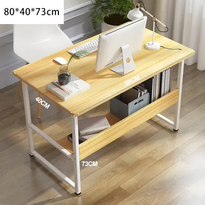 Study Table High Quality Computer Desk Office Table Solid Wood Modern Minimalist Ideal for Home Office Step 68x28x60cm