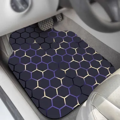 TRANA Non-Slip Car Floor Mats Water Absorption Wear-Resistant Decorative Car Mats Universal Dirt-Resistant Universal Foot Pads For Vehicles