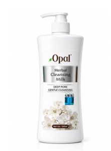 OPAL Lotion Herbal Cleansing Milk Suitable for Face Body and Hands 500 ML