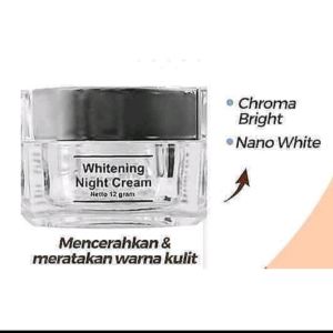 Night Cream Ms Glow / Cream Wajah / Cream Malam Ms Glow