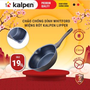 Chảo chống dính Whitford miệng rót Kalpen Lipper size 20-22-24-26-28cm hàng chính hãng