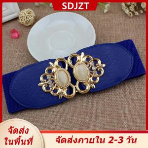 [COD] SDJZT Ship within 24 hours ชุดเดรสผ้ายืดหยุ่นสไตล์ย้อนยุคสำหรับผู้หญิงแฟชั่นเข็มขัดรัดเอวแคบอุปกรณ์เสริมสำหรับชุดเดรส