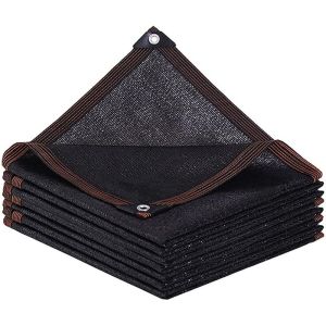 Paranet 95% Lebar 2/3/4 Meter Shading Net Nylon Anti Panas Enkripsi 12-pin Jaring Paranet Pelindung Tanaman Dari Matahari