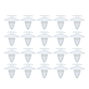 Precise Engineered Plastic Bumper Fastener Support Clips For Front Rear Trim Secure Installation No Tools Needed 1038008