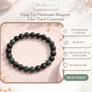 Vòng Tay Handmade Cho Nam – Hợp Mệnh Thủy Mộc - Cân Bằng Năng Lượng Sức Khỏe Tài Lộc. -Bluegems