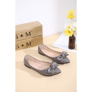【WZD】 Fashion Women Doll Shoes Office Flat Shoes Daily Loafer GM58-53