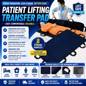 🏅Transfer Pad with Handles for Elderly Patients Medical Supplies [SG READY STOCK]