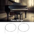 #14 Piano Music Wire 3.28ft 0.825mm Dia for Broken Strings Repair Set of 2. 