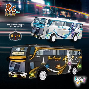 [KST] Rc Bus Bunyi Telolet Basuri | Mainan Mobil Bus Basuri Remote Control | Kado Hadiah Anak laki Laki