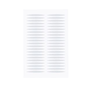 JON09 200Pairs Big Eyes Invisible Double Eyelid tape Double-sided Sticky Natural Complexion Double Fold Eyelid Stickers Self-adhesive Fiber Olive Shaped Women