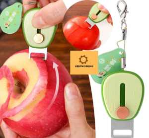 KW Small Vegetable Peeler for Travel Camping and Outdoor Use
