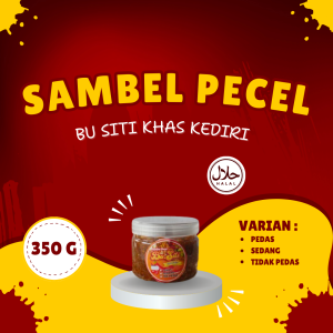 SUPPLIER GROSIR SAMBEL BUMBU PECEL BU SITI KAS KEDIRI GARANSI ENAK 100 %