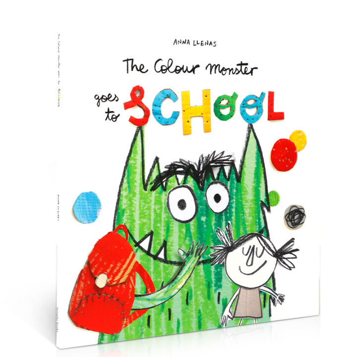 Milu The Colour Monster Goes To School Picture Book Years Old Children ...