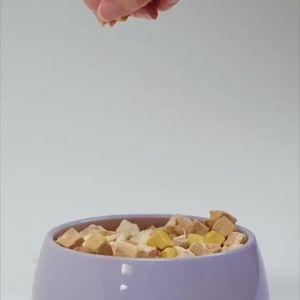 3-in-1 Wild-Caught Marine  Freeze-Dried Cubes (Skin & Coat Health) Snek Anjing Kucing Tuna Cod Egg Yolk冻干鳕鱼金枪鱼零食