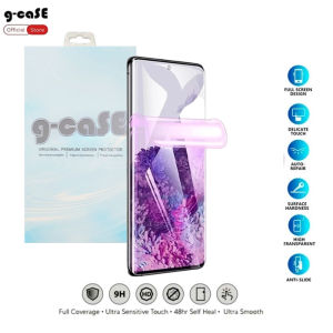 G-caSE Hydrogel Blue Light Tecno Phantom V Flip 5G Screen Protector Guard Shock Anti Gores Jelly Hydrogel Anti Radiasi Full Screen