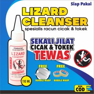 Racun Cicak Lizard Cleanser Sekali Jilat Cicak Dan Tokek Tewas