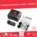 Ripoon Q100 Rear and Q101 Front Bicycle Integrated light and camera bike dash cam minimalist alternative to Cycliq. 