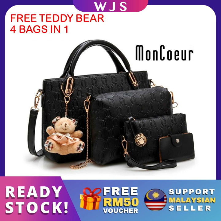 Fashion hot sale bear handbags