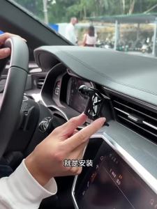 Kail Car Phone Holder Fit For A6 A7 Sportback Q5 A5 A3 A4 Sedan S4 Sedan C8 4K 4K8 80A B10 8Y B9 8W Series Embedded Fixed Base P7Q2M