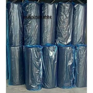BUBBLE WRAP L125CM 50M PLASTIK hitam atau bening berat 2kg 2.5kg 3kg GELEMBUNG PEROL PARE KEDIRI