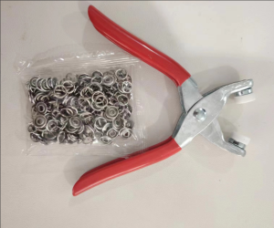 Five-claw buckle five-claw pliers combination set no-seam stainless steel 9.5MM five-claw buckle installation tool four-in-one five-claw buckle