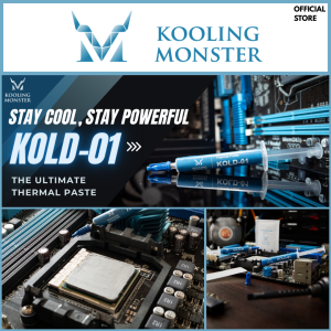 Kooling Monster KOLD-01 Thermal Paste / High-Performance Thermal Grease for CPU GPU Laptop PS5 PC Builds