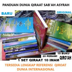 buku panduan dunia qiroat sabah dan asyrah pilihan imam 7 dan 10 tersedia 20 riwayat