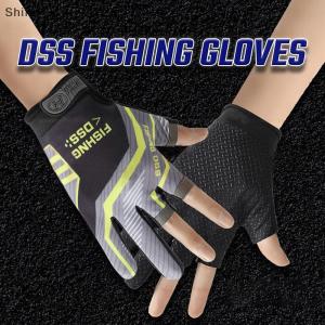 [ShiFu] Fishing Gloves Fishing Routes Sun Protection Anti Slip Ice Silk Breathable Thin Gloves