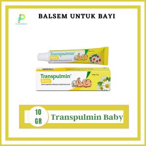 TRANSPULMIN BABY / Transpulmin KIDS Balsam Bayi Anak 20 Gr / 10 Gr (meringankan hidung tersumbat karena flu) remason anak -