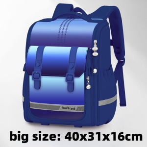 British style childrens school bag waterproof backpack large capacity student school bag