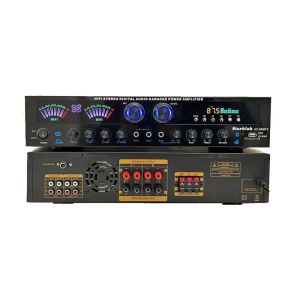 Sunbuck เพาเวอร์แอมป์ 2000วัตต์ บลูทูธในตัว AV-8900BT ใช้ลำโพง 15นิ้วได้ เครื่องขยายเสียง แอมป์ขยายเสียง เครื่องเสียงบ้าน รองรับ บูลทูธ / FM / USB / TF