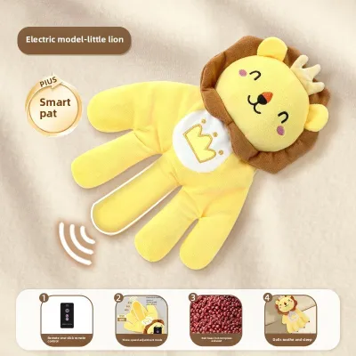 AODUOYAYA Auto Electric Baby Soothing Pad Anti-Fright Sleep Aid with Remote Control Cartoon Patting Pillow