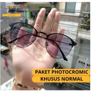 Kacamata Photocromic Gaya Berubah Warna 1920