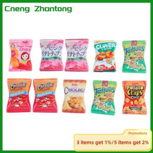 Cneng 10pcs/set Dollhouse Miniature Kitchen Food Potato Chips DIY Pretend Play Toys