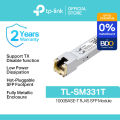 TP-Link Official Store | TL-SM331T | 1000BASE-T RJ45 SFP Durable Metal Casing Plug and Play Module. 