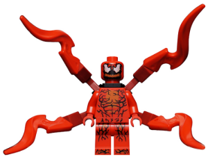 sh683 Lego Marvel Super Heroes Spider-Man 76173 - Carnage Minifigure - New Home Love 3399