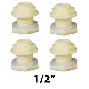 Garden Irrigation Pipe Fittings Fish Tank 3/4 External Threaded Water Tank Connector