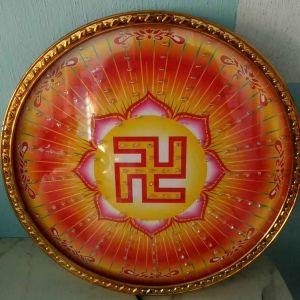 [FREESHIP] HÀO QUANG  Led hoa sen 25Cm