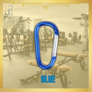 Aluminum D-Shape Carabiner Keychain Clip – Outdoor Utility Hook- PRIME FORM LIVING