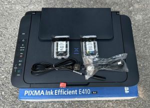 Máy in màu đa năng Canon E410 khổ A4