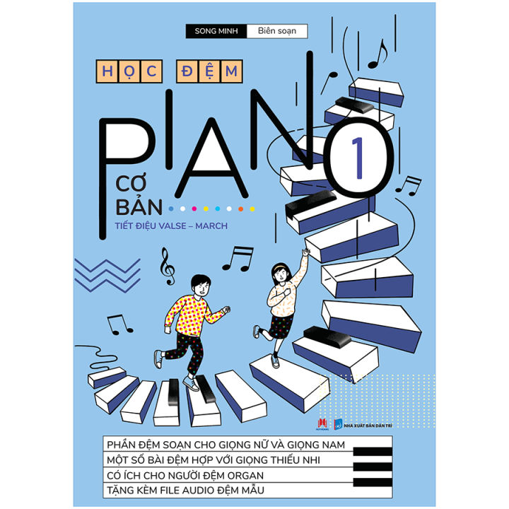 Sách Dạy Đàn - Học Đệm Piano Cơ Bản - Phần 1 (Kèm CD)