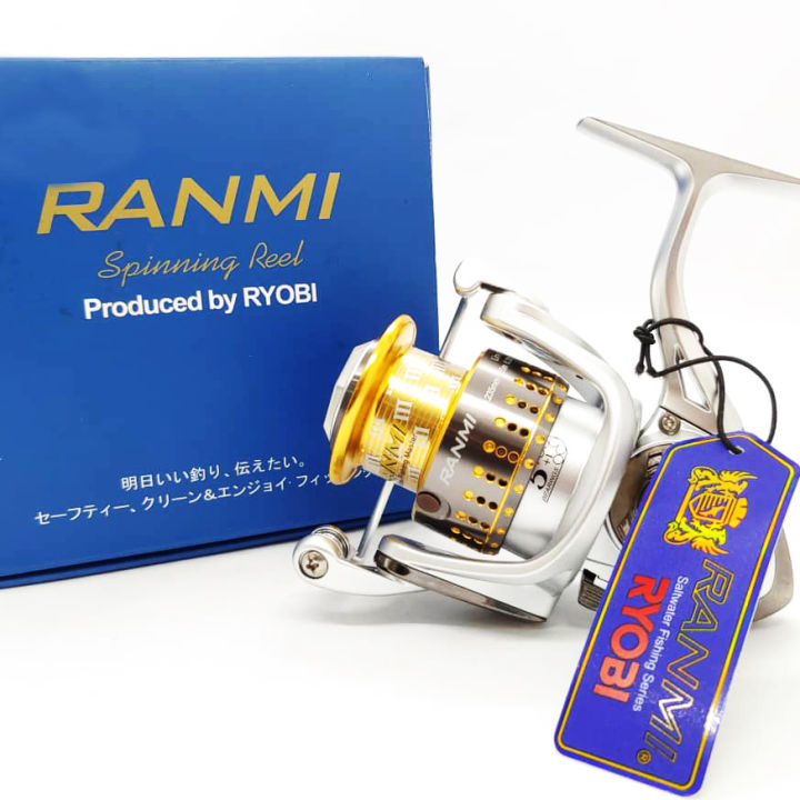PESCA - RYOBI Sea Feather Plus Ranmi Spinning Reel 2000 3000 4000