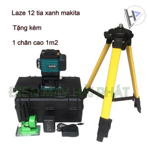 Máy cân bằng laser 12 tia makita đế soay - máy bắn cốt laze siêu sáng