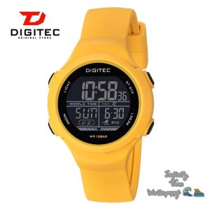 Infinitytime Jam Tangan Digitec DG7082T 7082 Cewek Digital Strap Rubber Kualitas Original Waterproof