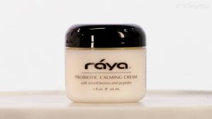 Raya Probiotic Calming Cream (309)    Moisturizing Anti-Aging and Calming Face Cream for Sensitive Irritated and Mature Skin    Soothes Over-Reactive Skin and Helps Reduce Fine Lines and Wrinkles