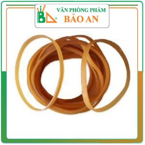 Dây Thun Dây Chun Bản Lớn 0.5cm X 8cm (Gói 500g) - Văn phòng phẩm Bảo An