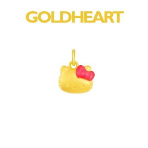 Goldheart 999 Gold Hello Kitty Gold Pendant