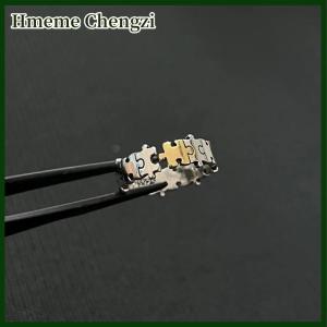 Hmeme Vintage Puzzle Open Ring For Women Men Personality Hip Hop Adjustable Couple Rings Jewelry Gift
