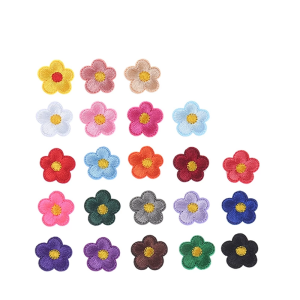 ​Flower Embroidery Patch 22PCs - Iron On & Sew On Applique For Clothing Repair​